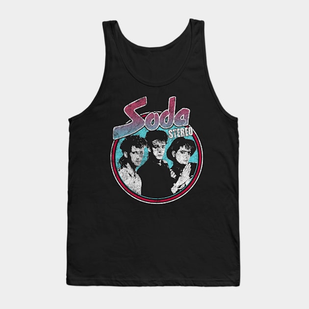 SODA STEREO BAND Tank Top by Kurasaki